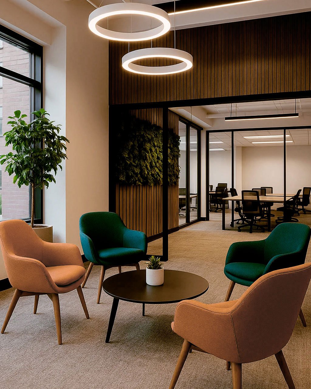 Espaço para grupos e eventos